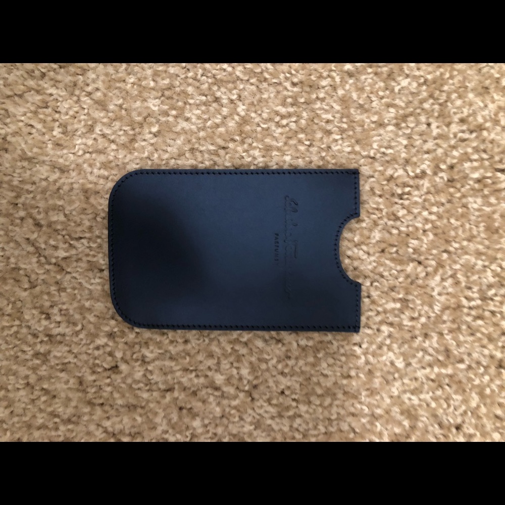 Salvatore Ferragamo ID clip/holder. Slim profile